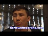 Gennady Golovkin recalls sparring chino maidana and talks mexican connection