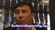 Gennady Golovkin recalls sparring chino maidana and talks mexican connection