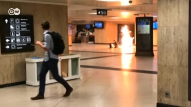 В Брюсселе полиция застрелила мужчину с поясом смертника (21.06.2017)