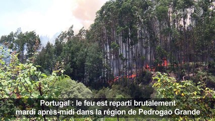 Les Portugais continuent de faire face aux incendies