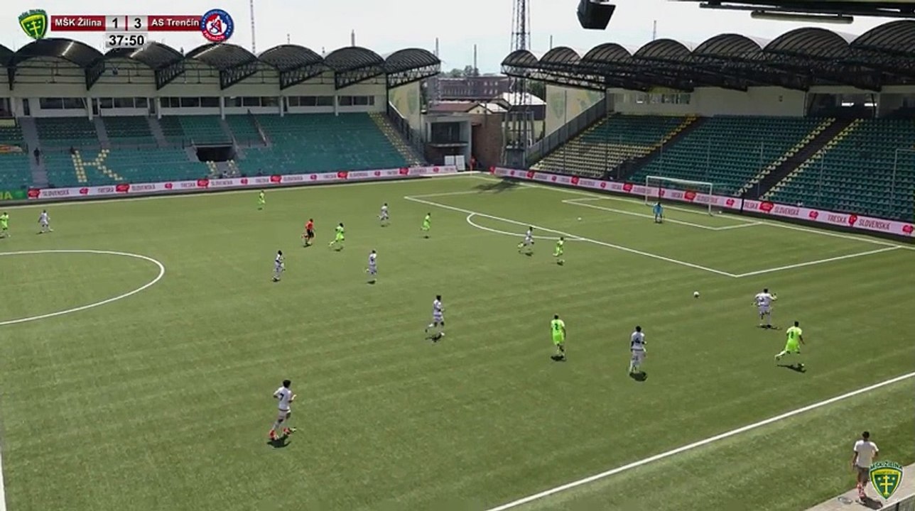 MSK Zilina - AS Trencin 2-3