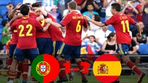 Portugal U21  1-3  Spain U21- All Goals and Highlights- EuroU21