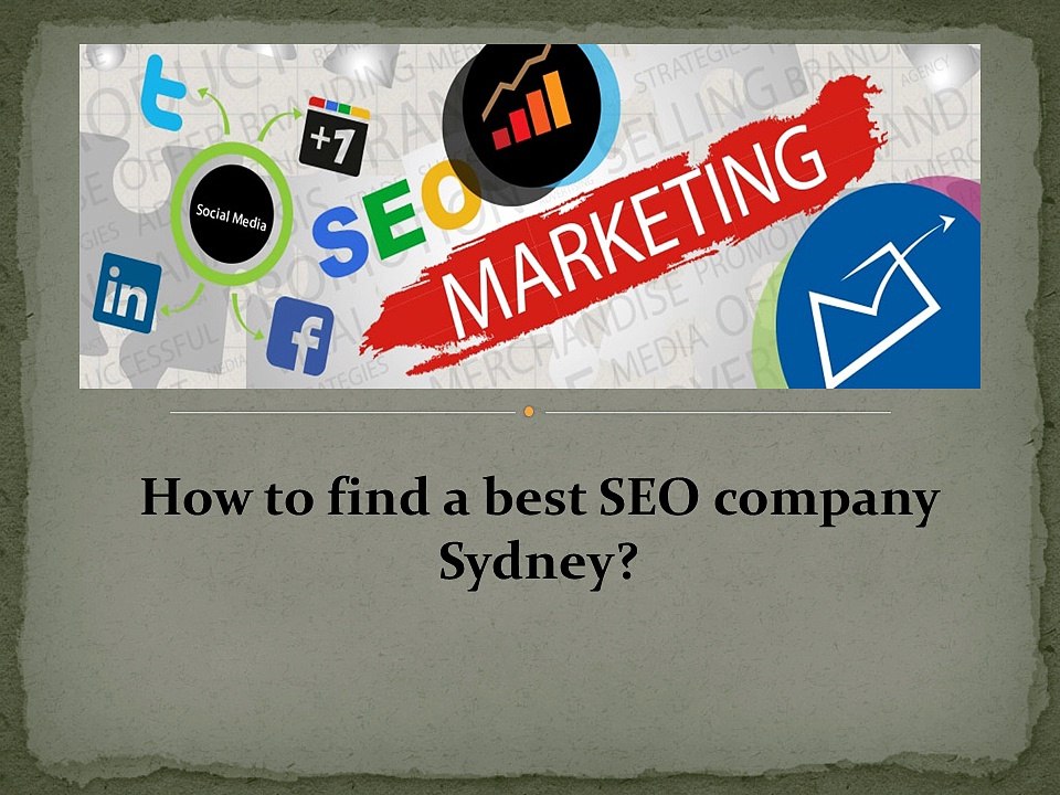 How to find a best SEO company Sydney