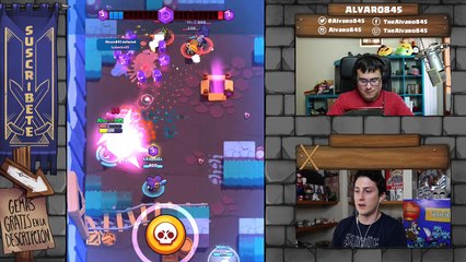 ALVARO845 y WITHZACK arrasando en BRAWL STARS | Nuevo juego de Supercell