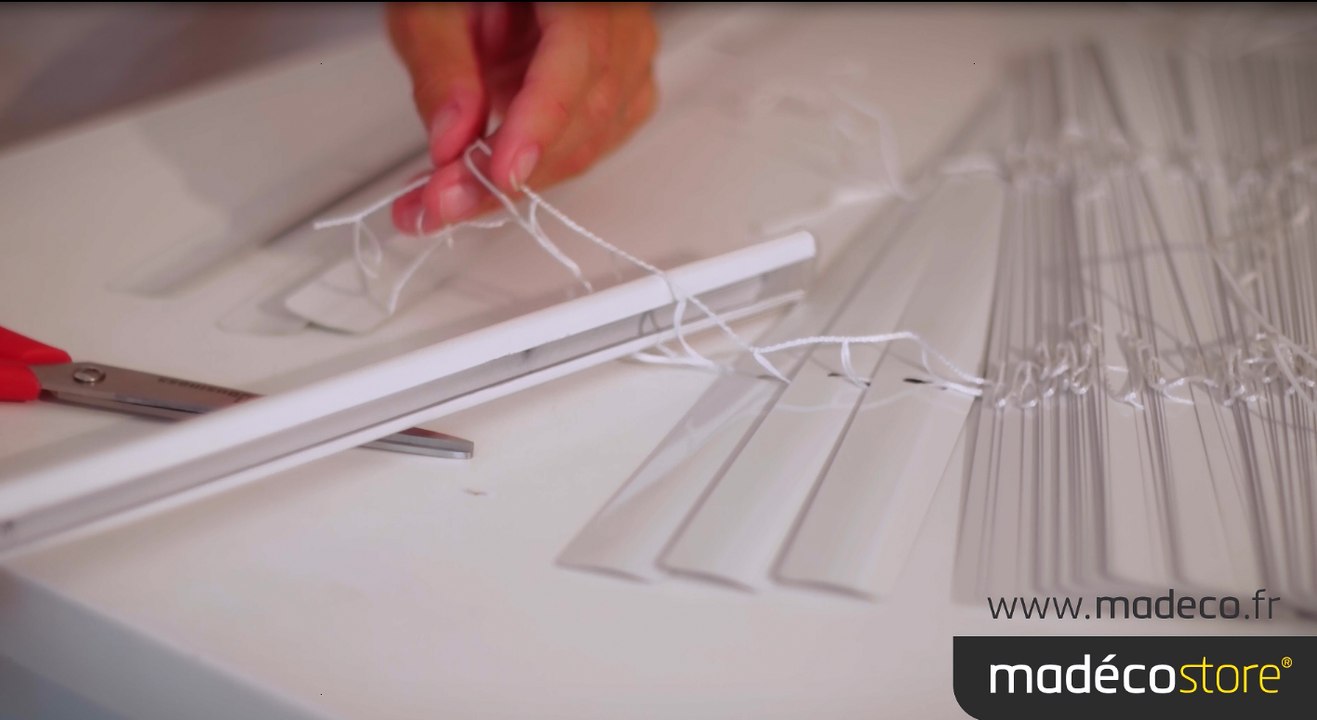 Recoupe store vénitien | Comment recouper un store vénitien en hauteur ?