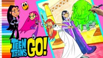 Blackfire and Starfire coloring pages Teen Titans go Os jovens titans colouring pencils KOKI DISNEYy