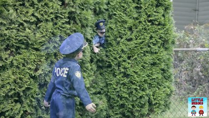 Flics héros enfant petit moto bruit parodie le le le le la vidéo Police de police de kidz motorz