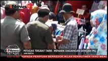 Razia PKL Tanah Abang Diwarnai Tarik-Menarik