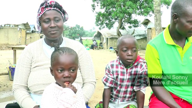 Après être séparés, de jeunes Ivoiriens retrouvent leur famille