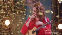 Mandy Harvey Deaf singer Earns Simon Cowell's GOLDEN BUZZER | America' Got Talent 2017