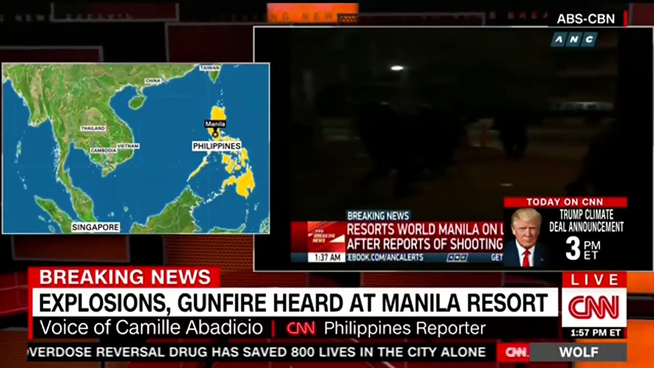 Philippines Attack VIDEO 6/1/2017: Gunmen Storm Hotel, Casino in Manila Tourist Resort