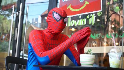 Spiderman love Elsa Superheroes in real life #24 - Snow White Baby, Frozen Elsa