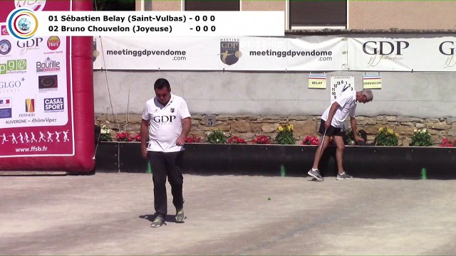 La finale, 14ème étape du Trophée Super 16 en simple, Sport Boules, Tignieu-Jameyzieu 2017