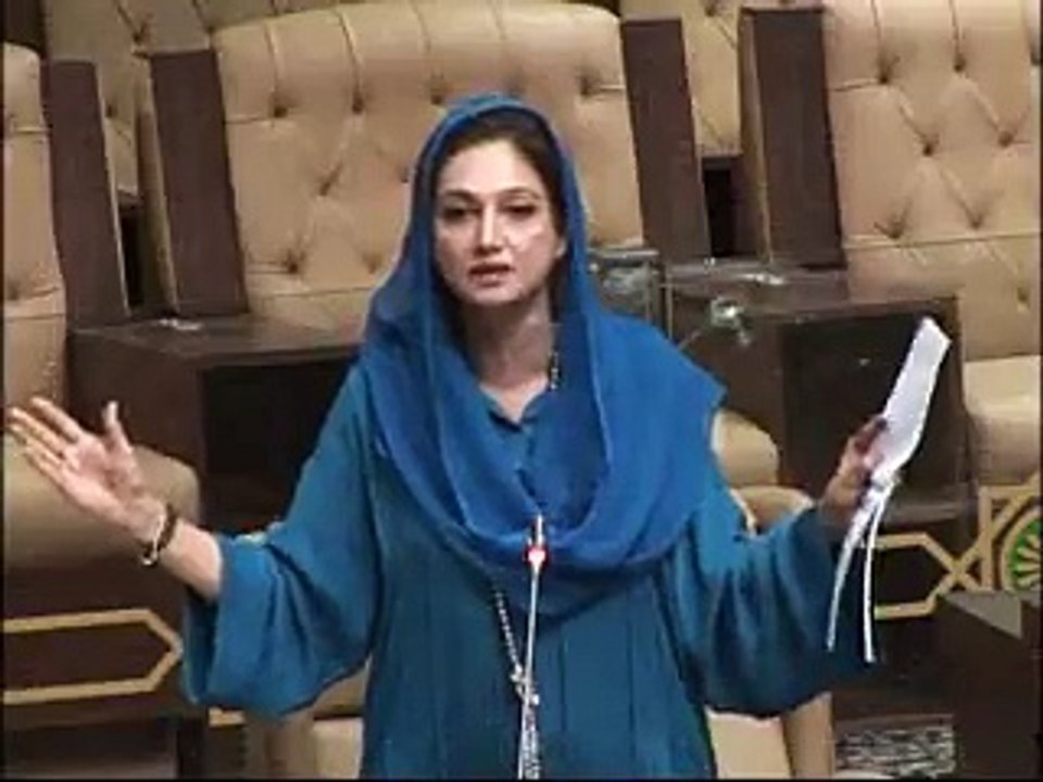 PTI MPA Dr Seema Zia Speech in Sindh Assembly Budget Session