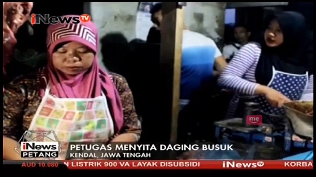 Petugas Temukan Daging Busuk di Kendal