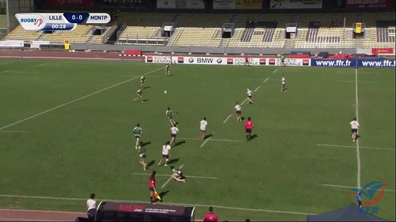 Lille bat Montpellier en finale du championnat de France à 7