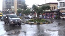 Kilis'te Aniden Bastıran Yağmur Etkili Oldu