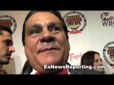 funny roberto duran surprised by sugar ray leonard - EsNews