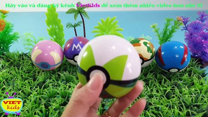 Bóc Trứng Pokemon Go - Pokeball P2 - VietKids