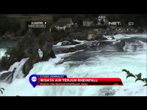 Wisata Air Terjun Rheinfall di Swiss - NET12