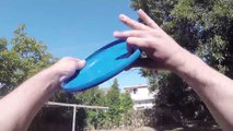 Récupérer un frisbee sur un toit