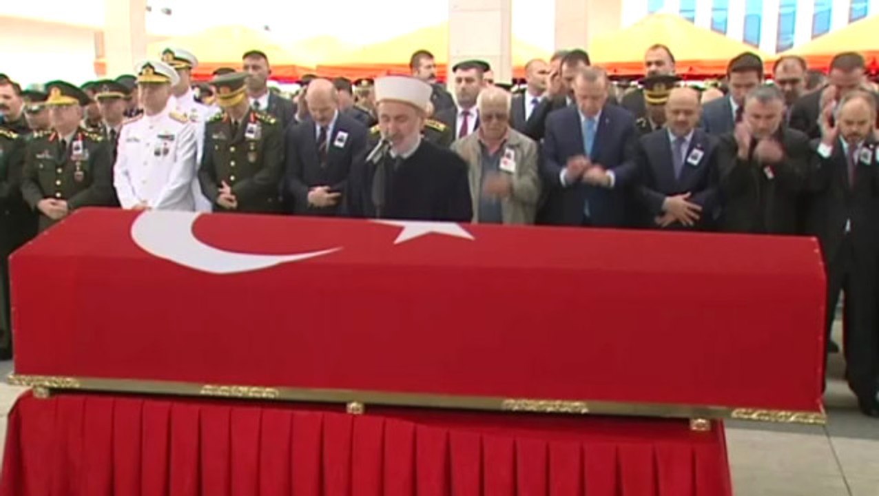 Başkent Şehidini Uğurluyor