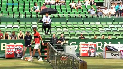 Combo avertissement-point de pénalité-jeu de pénalité en moins de 2 minutes pour Benoit Paire