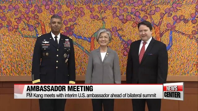 New Foreign Minister Kang meets with interim U.S. ambassador ahead of bilateral summit