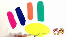 Peppa Pig & Play doh frozen! - Create ice cream rainbow with playdoh clay toys v2