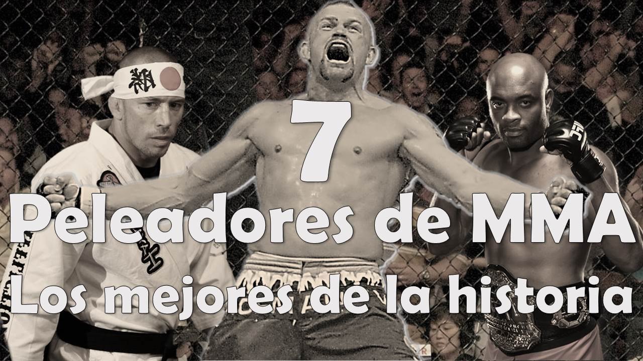 MMA 7 Luchadores de Artes Marciales Mixtas Legendarios