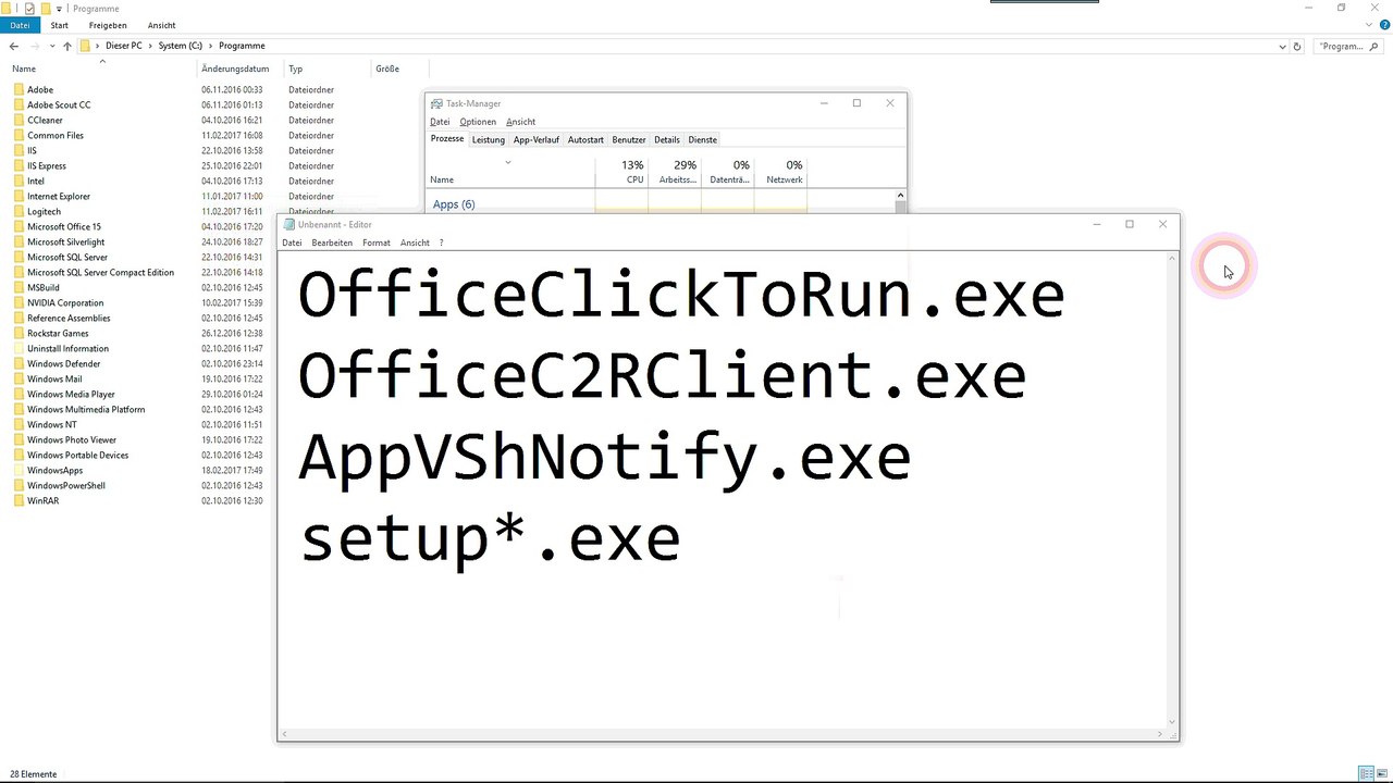 ClickToRun, Office 365 Abo deinstallieren, aber gründlich!
