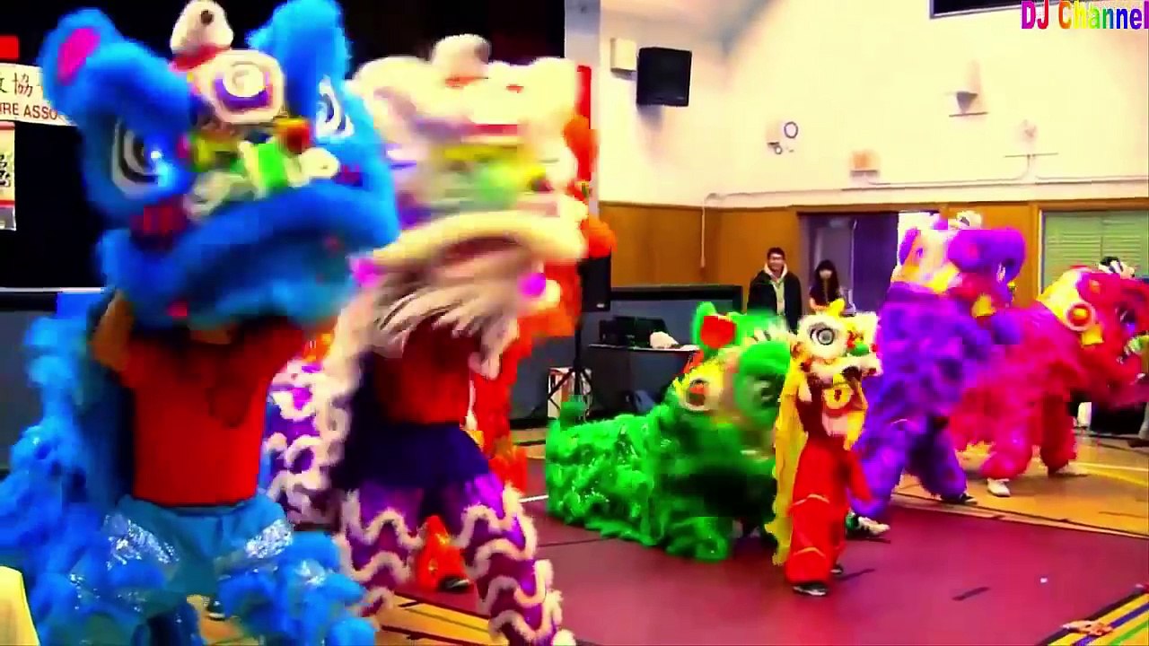 Múa Lân Sư Rồng Bé Thương Ông Địa Nhạc Thiếu Nhi Vui Nhộn Hay Nhất