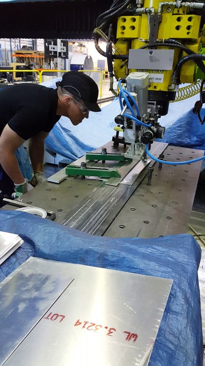 Présentation du procédé de soudure FSW à Goin