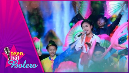 Em đi trên cỏ non bé Thiện Nhân | Teen hát Bolero | Quán quân Giọng hát Việt nhí