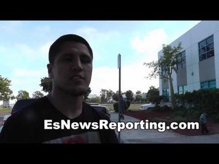 pelos garcia back at gym after his dramatic win - EsNews