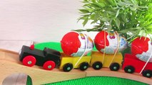 Toys Vedfgrhicles and Kinder Surprise  - Toy train, Toys Tractor, Toys Loader - Videos for children