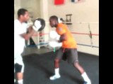 boxing star tevin farmer working out - EsNews boxing