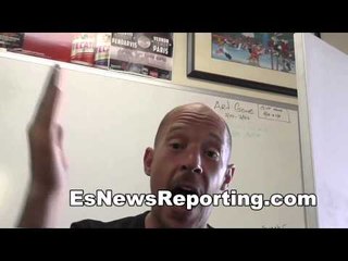 Amir Khan vs Kell Brook trainer breaks it down - EsNews boxing