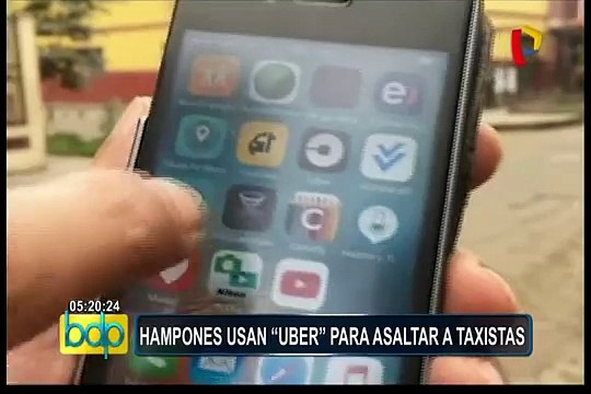 Delincuentes usan aplicación Uber para asaltar a taxistas