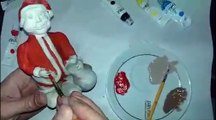Education For Children - How to madfgrke - Santa Claus - From clay