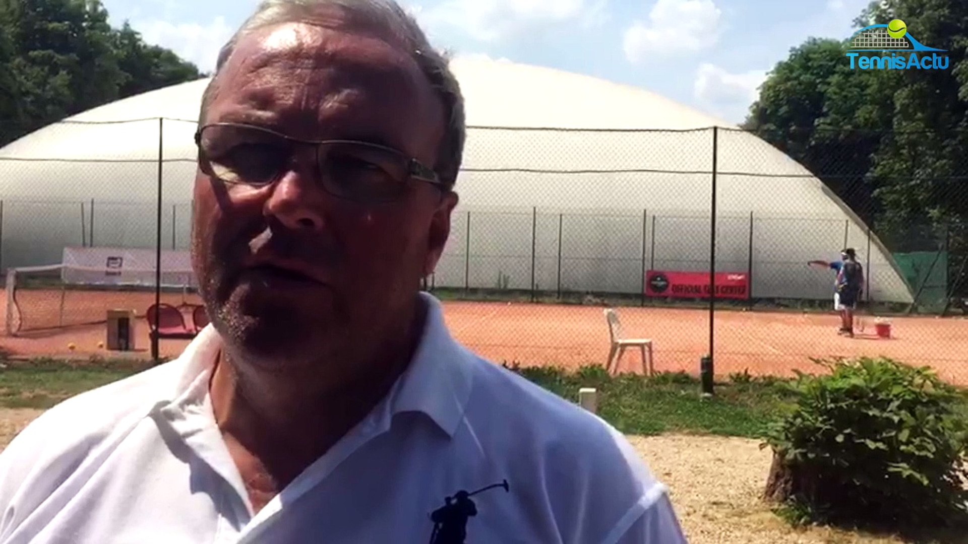 Michel Blancaneaux : "On souhaite rejoindre Thierry Ascione pour viser le  top 100" - Vidéo Dailymotion