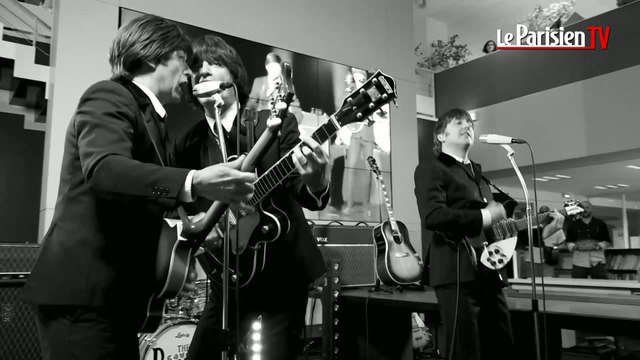 The Cavern Beatles chantent «Twist and shout» en live au Parisien