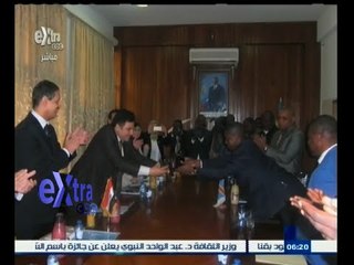 #غرفة_الأخبار | وزير الري ينقل رسالة من الرئيس السيسي لرئيس الكونغو لمضاعفة التعاون المشترك