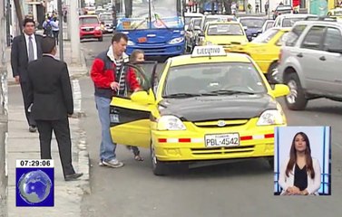 8693 taxis serían adjudicados para operar legalmente en Quito