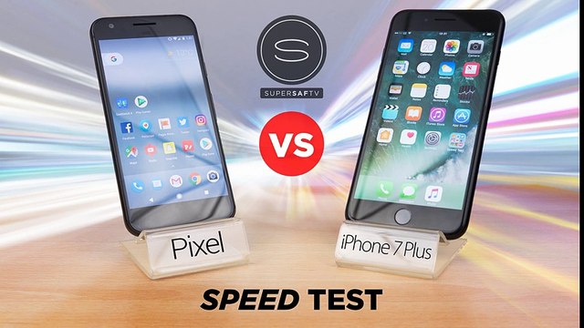 Google Pixel XL vs Samsung Galaxy S7 Edge - Fingerprint Scanner Speed Test