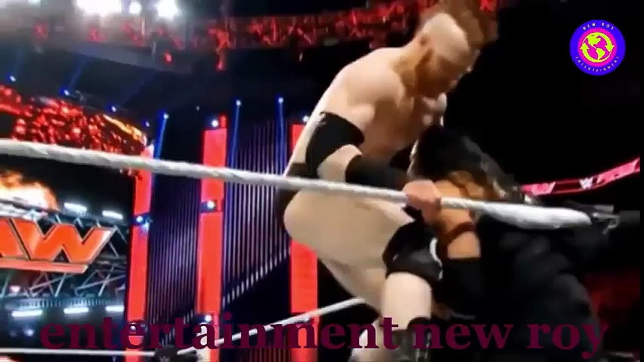 WWE RAW 13_5_2017 Roman Reigns attack Stephanie McMahon and Mr McMahon See Whats