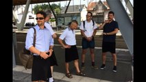 Conducteurs de bus en jupe (Nantes)