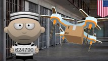 Prison drone delivery: Drones keep dropping off goodies to inmates behind bars - TomoNews