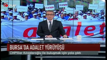 Bursa'da adalet yürüyüşü (Haber 21 06 2017)