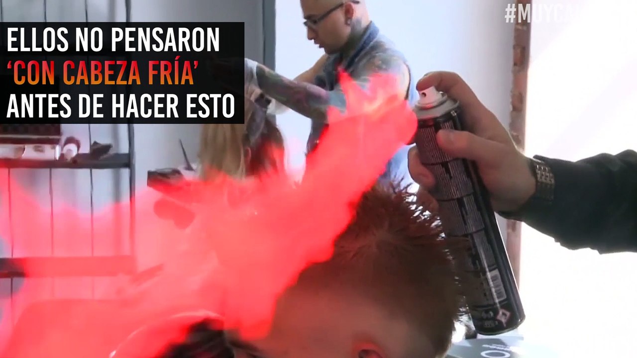 ¡Muy ardiente! ¿Te le mides a un cambio de ‘look’ a base de llamas?